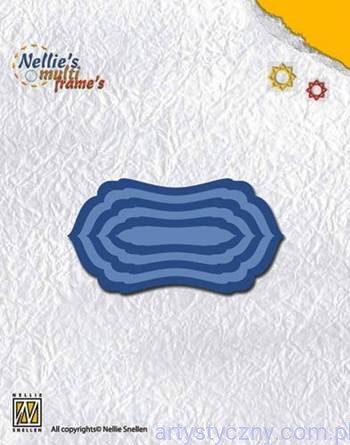 Wykrojniki Nellie 6 szt - Ramki Tagi MFD068