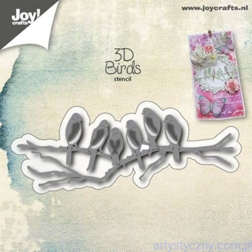 Wykrojnik Joy! Crafts - 3D Birds -  Ptaszki 6002/0554