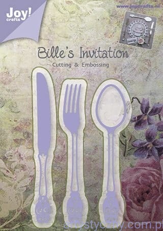 Wykrojniki Joy - Cutlery - Sztućce - Łyżka Nóż Widelec 6002/0374