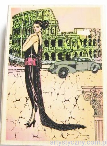 Hampton Art ~ Rome Diva ~ Stempel GIGANT