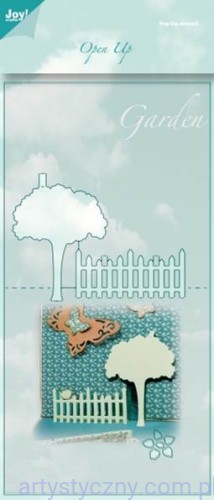 Wykrojnik Joy! Crafts - Open Up - Drzewo Płot Zagroda 6003/2009