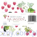 Zestaw kwiatów do wycinania 15x15cm - Na jagody Flowers - Paper Heaven GPNJFLOSETPH