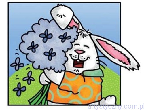 Stempel Akrylowy Marianne Design ~ Wielkanocny Zając Zajączek