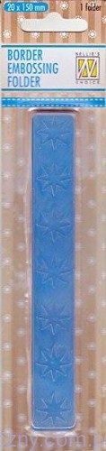 Folder Nellie - Stars Border - Lamówka Gwiazdki BOF001