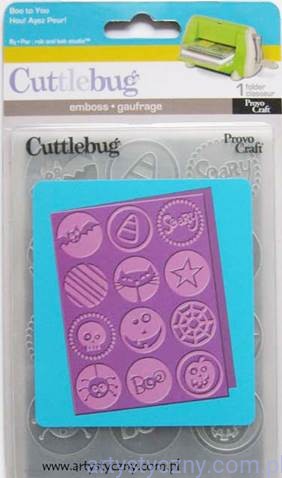 Folder Cuttlebug A6 - Boo to You - Halloween
