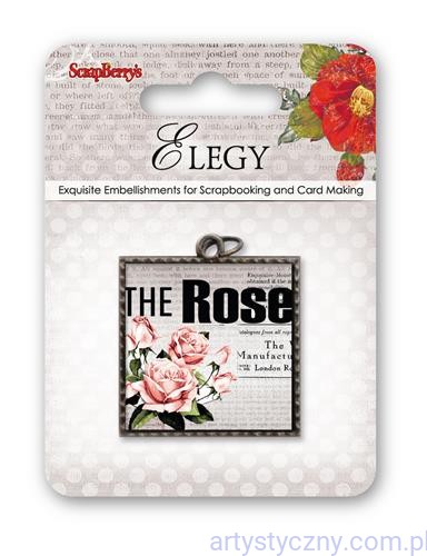 Metal charm Elegy - Metalowa Ozdoba Zawieszka