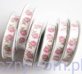 Tasiemka Rypsowa - Różyczki - Cupcake Boutique Ribbons