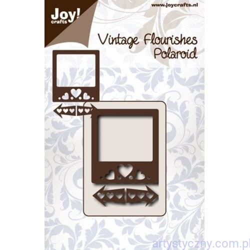Wykrojnik Joy! Crafts - Vintage Flourishes - Ramka Serca Strzałki 6003/0068