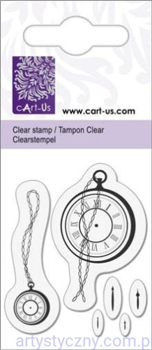 Stemple akrylowe, Zegarek Kieszonkowy Retro
