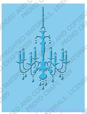 Folder Cuttlebug A6 - Love is in the Air - Żyrandol