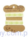 Tasiemka Wstążka Bawełniana Winter Lace - 2 metry - Ornamenty