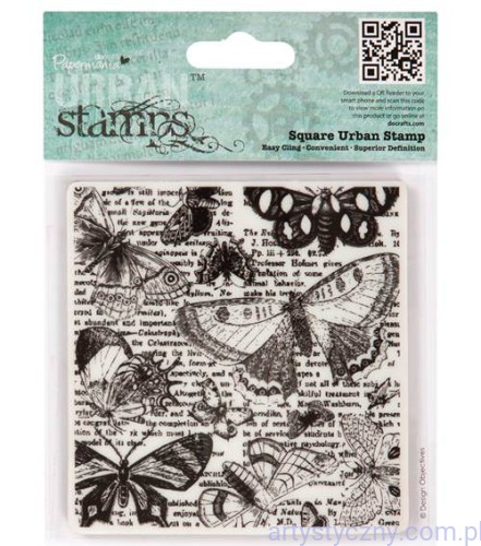 Stempel - Square Urban Stamps - Lepidopterology - Motylki
