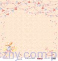 Zestaw papierów do scrapbookingu ScrapBerry's - Sweet Moments - 15х15сm