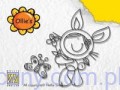 Stempel Akrylowy Ollie's ~ Bunny Girl - Dziewczynka - Zajączek