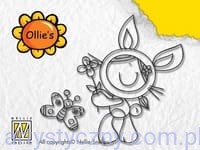 Stempel Akrylowy Ollie's ~ Bunny Girl - Dziewczynka - Zajączek